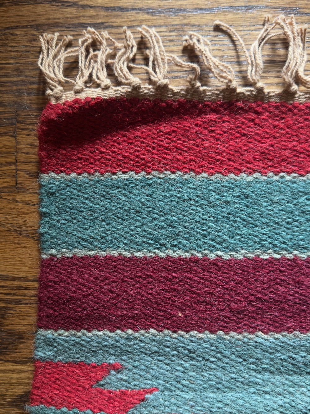 25”x38” Wool Rug - Picture 2 of 2